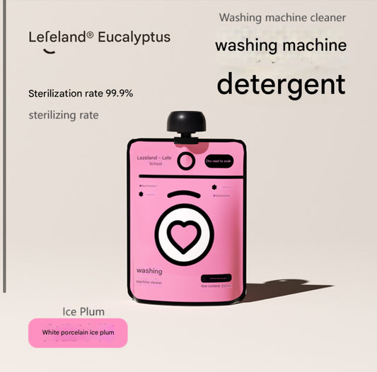 Washing Machine Cleaner -
White Porcelain Ice
Plum