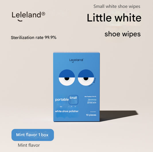 White Shoe Polish -
Cool Mint (Square Box)