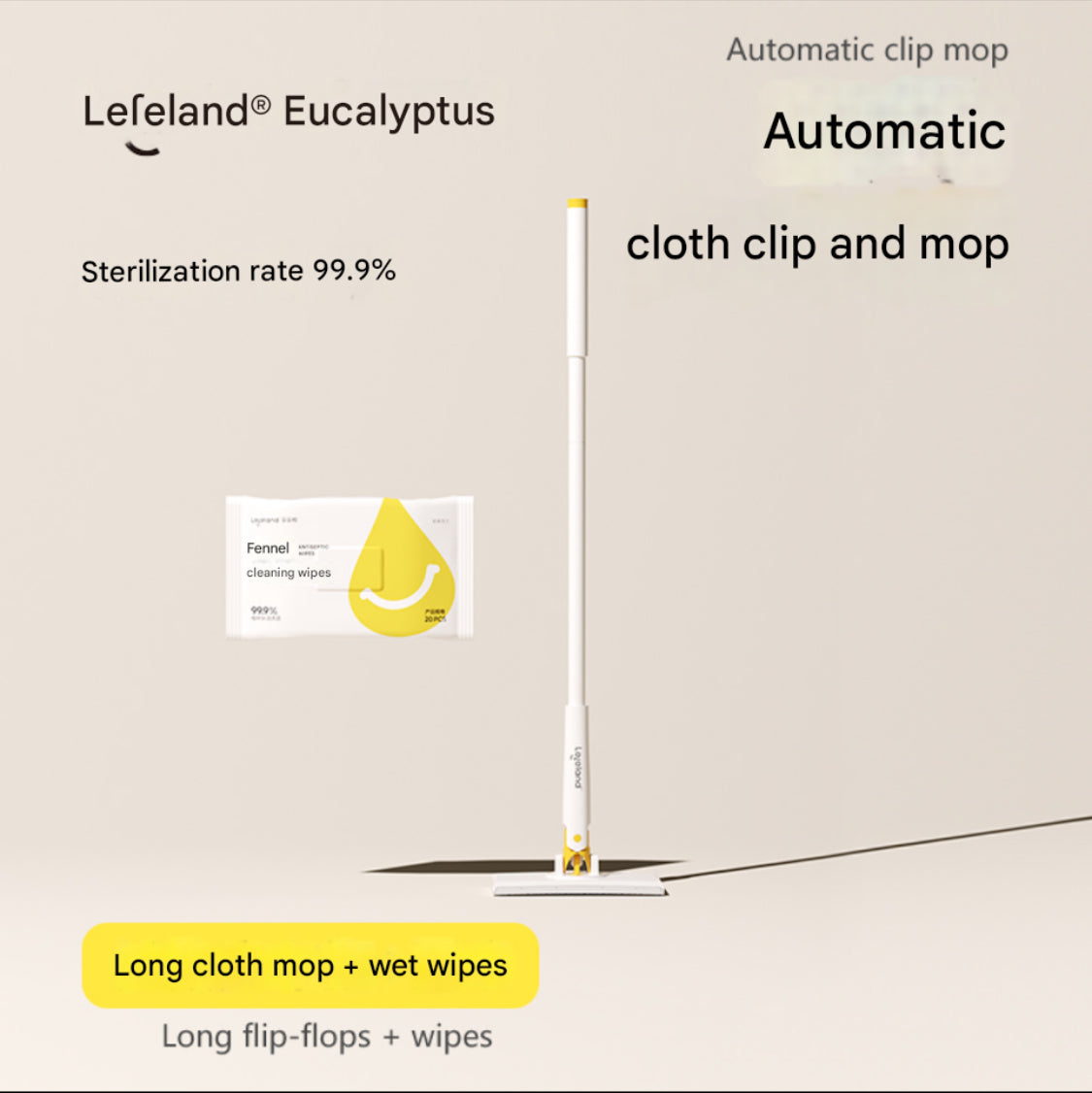 Lele Eucalyptus
Multifunctional Cloth Mop