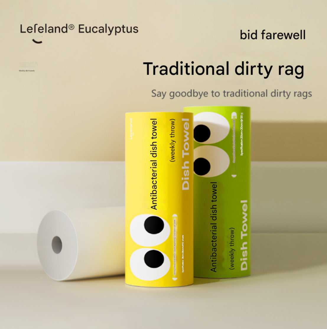 Disposable Dish
Towel-Yellow