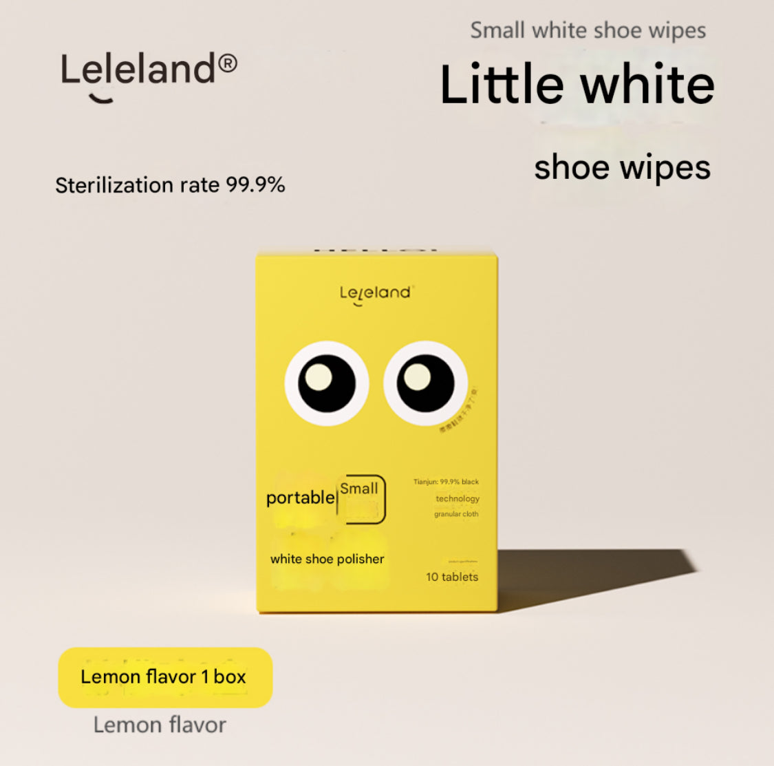 White Shoe Polish-
A Lemon (Square Box)